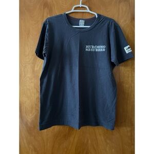 Kume JP Hitachino Nest Beer Gray Graphic T-Shirt